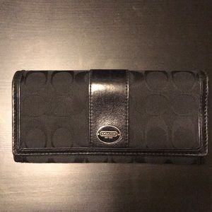 Black Coach wallet
